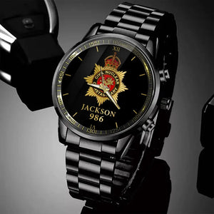 Personalized United Kingdom Police Custom Name & ID Watch Printed QTKH24685