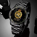 Personalized Retired Australian Police Custom Time Watch Printed QTKH24710