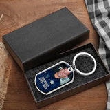 Personalized Upload Your Photo Retired Australian Police Custom Name & Time Keychain Printed QTVQ24669