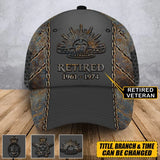 Personalized Australian Military Veteran 3D Cap QTVA24930