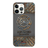 Personalized Retired US Firefighter Custom Service Time Phonecase Printed QTKH241100