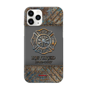 Personalized Australian Firefighter Custom Time Phonecase Printed QTKH241100