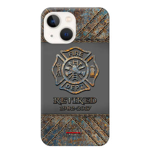 Personalized Australian Firefighter Custom Time Phonecase Printed QTKH241100