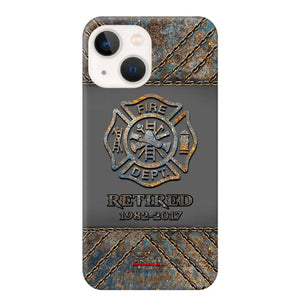 Personalized Australian Firefighter Custom Time Phonecase Printed QTKH241100