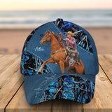 Personalized Upload Your Horse Photo Horse Lovers Gift Cap 3D Printed HN241454