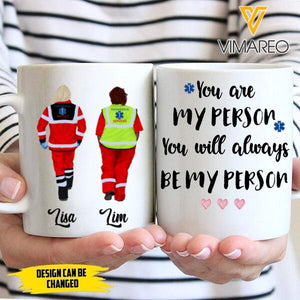 PERSONALIZED Paramedic Besties MUG PRINTED JUL-HQ26