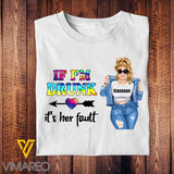 Personalized Bestie Tshirt Printed NEY188T