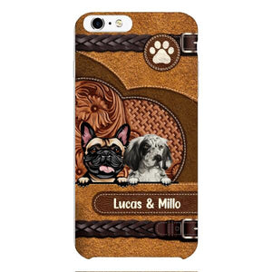 Personalized Dogmom Phonecase Printed 3D