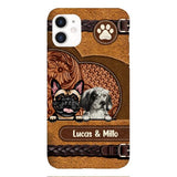 Personalized Dogmom Phonecase Printed 3D