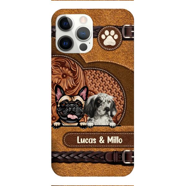 Personalized Dogmom Phonecase Printed 3D