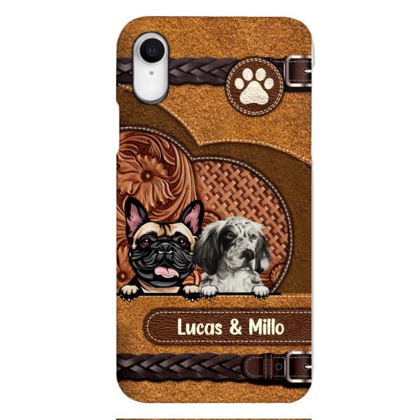 Personalized Dogmom Phonecase Printed 3D