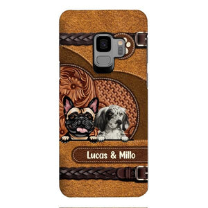 Personalized Dogmom Phonecase Printed 3D