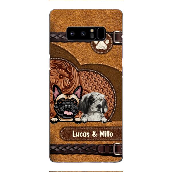 Personalized Dogmom Phonecase Printed 3D