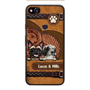 Personalized Dogmom Phonecase Printed 3D