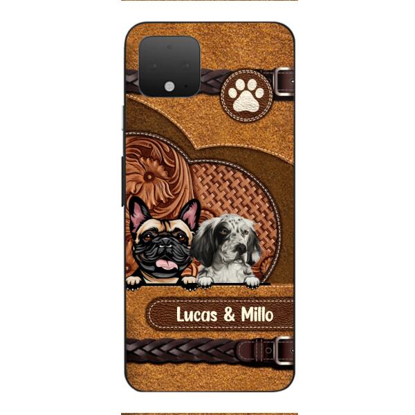 Personalized Dogmom Phonecase Printed 3D