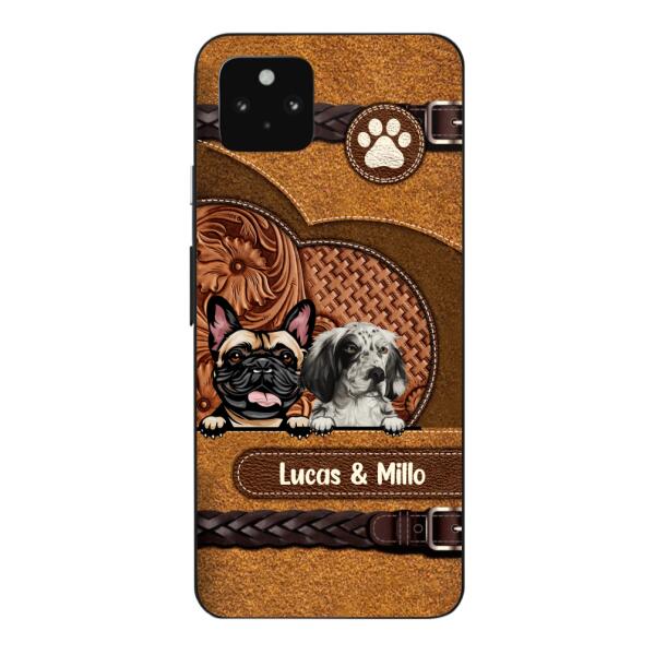 Personalized Dogmom Phonecase Printed 3D