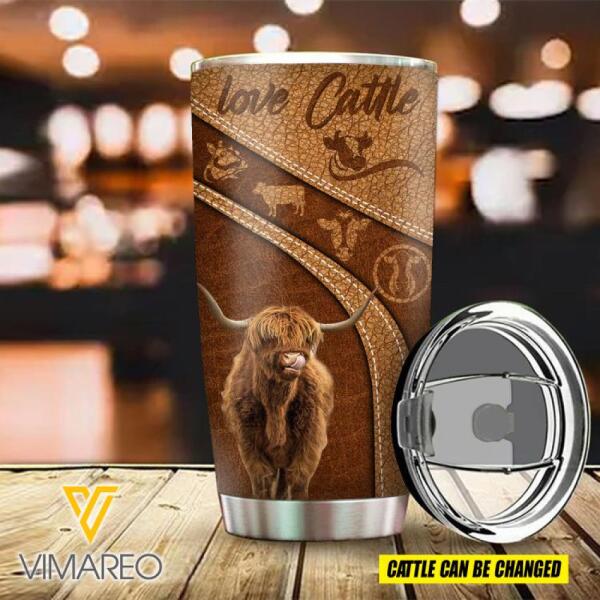 PERSONALIZED LOVE CATTLE TUMBLER TNNQ1911