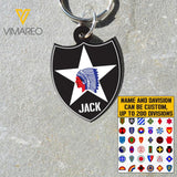 PERSONALIZED U.S DIVISION KEYCHAIN 22FEB-HC15