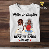 Personalized Mother & Daughter Best Friends For Life Tshirt Printed 22FEB-DT22