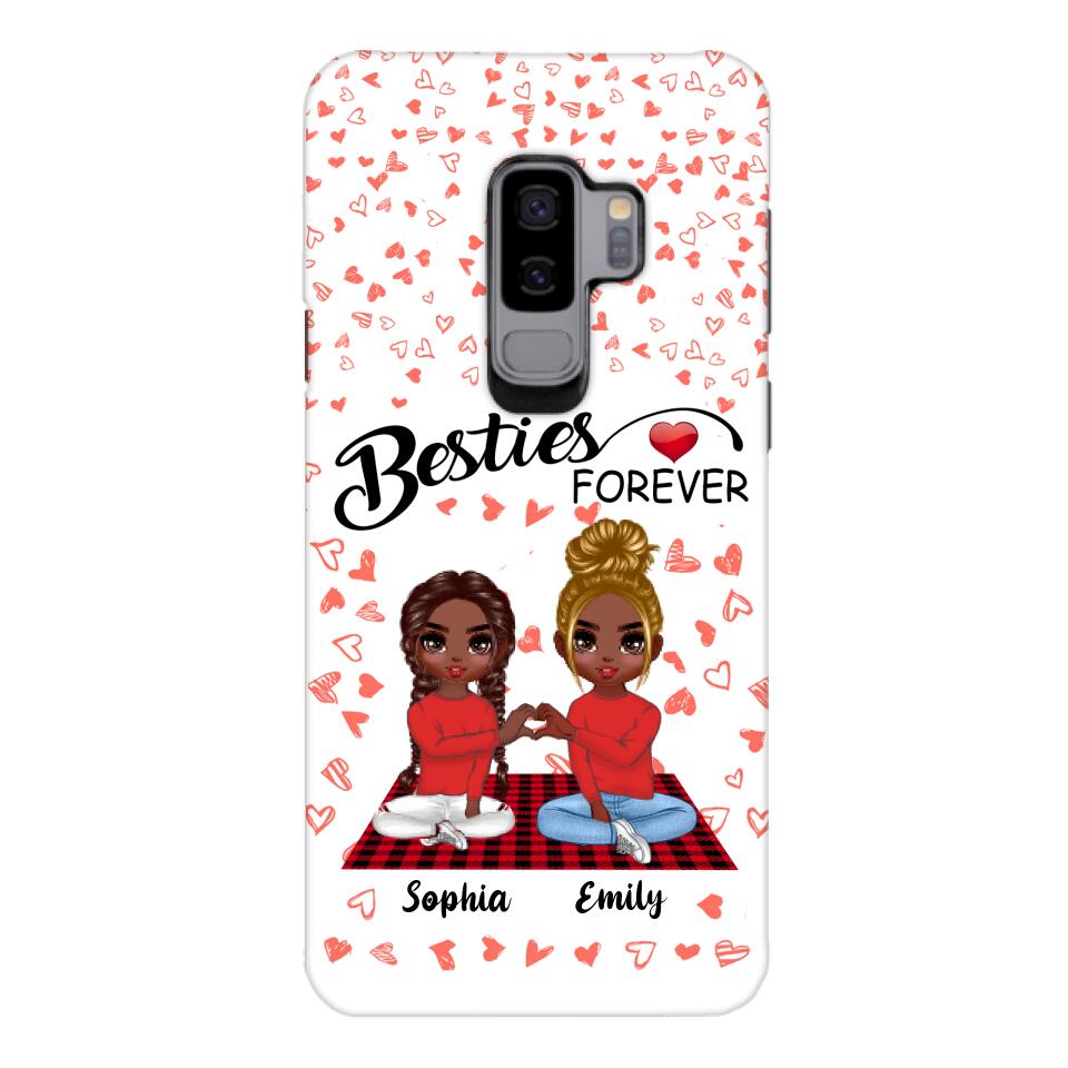 Personalized Besties Forever Phone Case Printed 22FEB-HC25