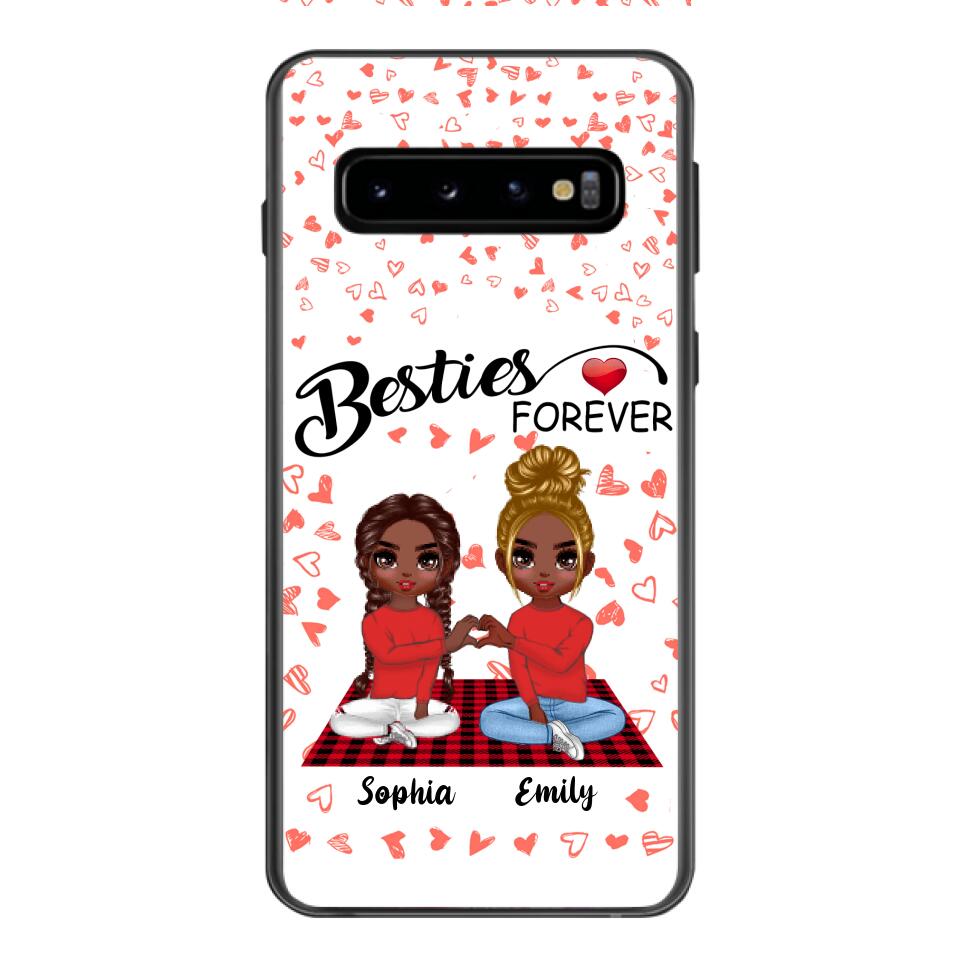 Personalized Besties Forever Phone Case Printed 22FEB-HC25