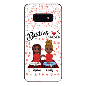 Personalized Besties Forever Phone Case Printed 22FEB-HC25