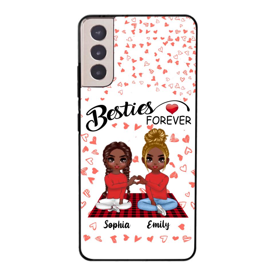 Personalized Besties Forever Phone Case Printed 22FEB-HC25