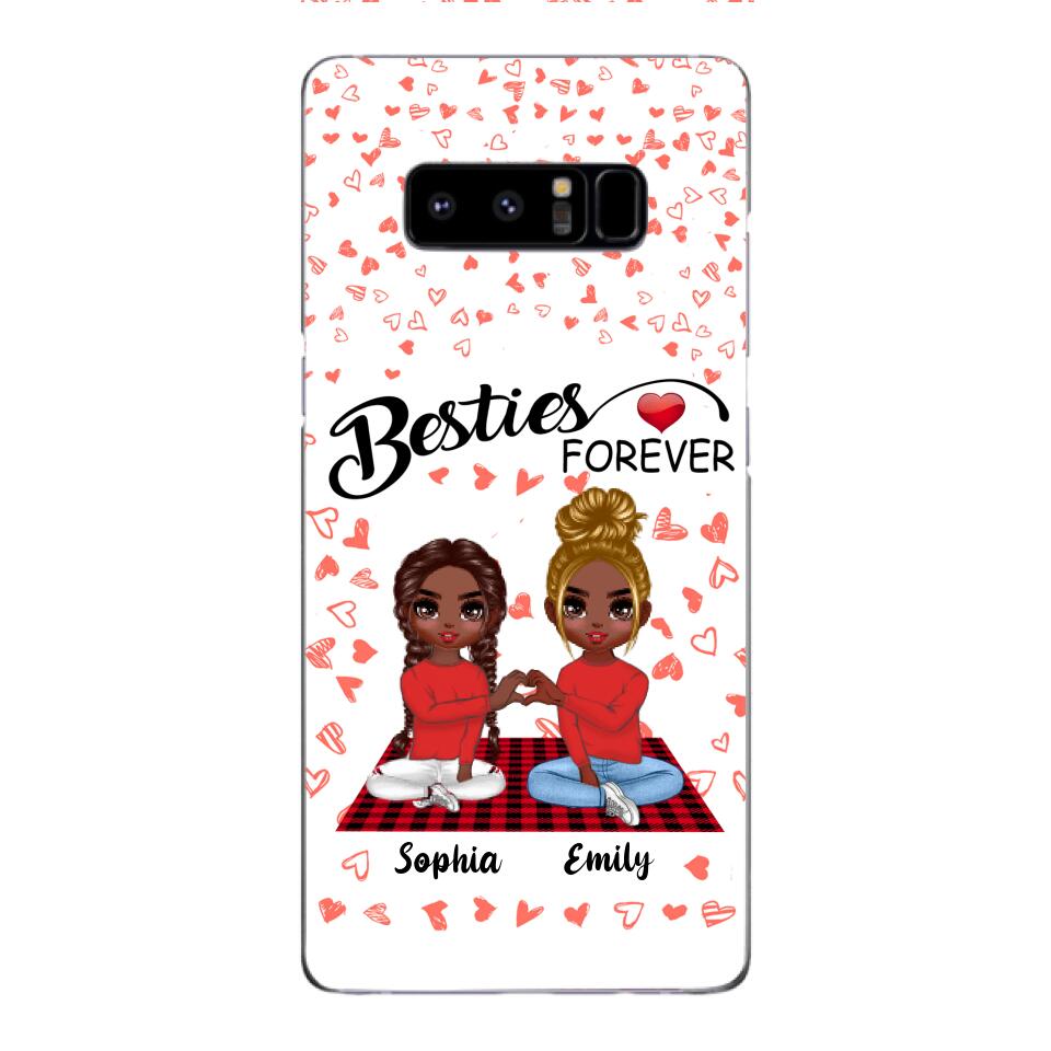 Personalized Besties Forever Phone Case Printed 22FEB-HC25