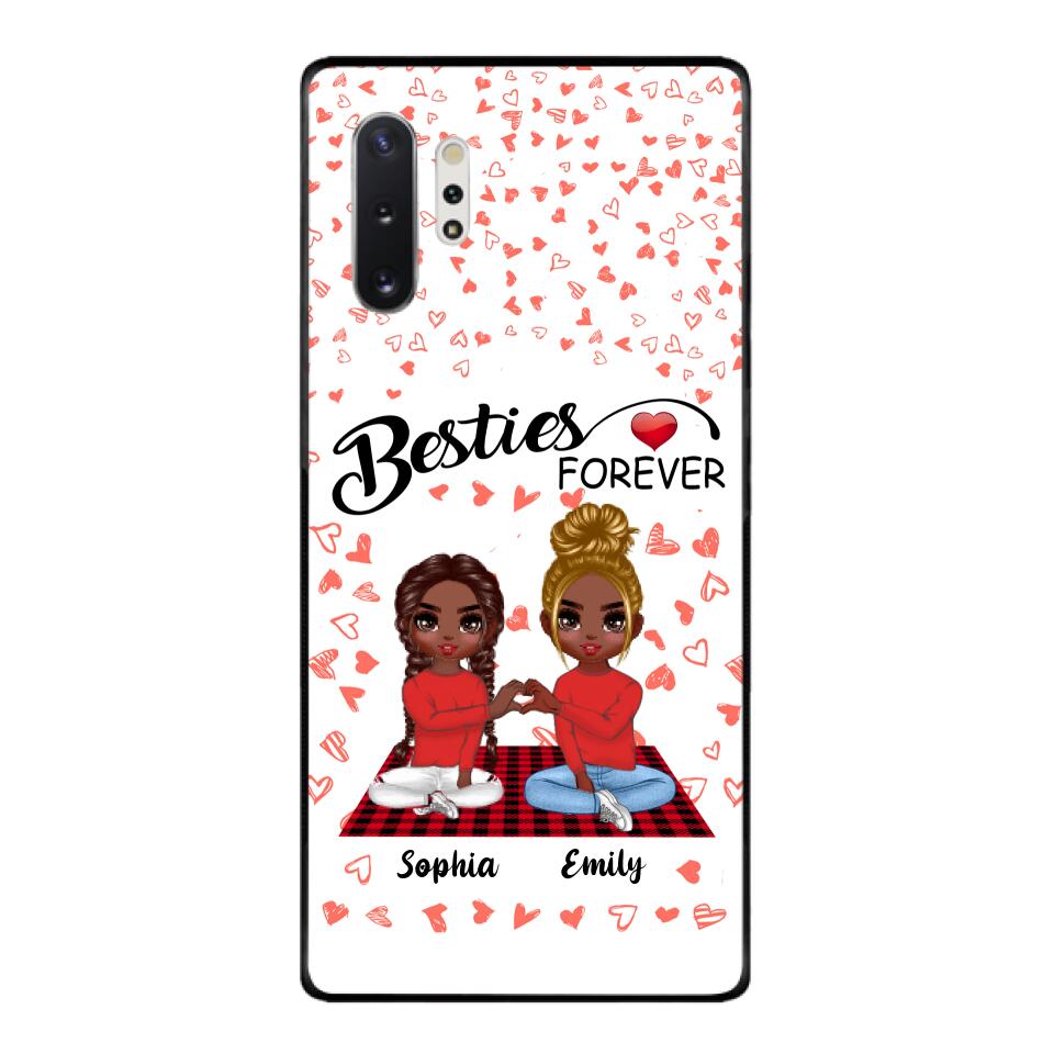 Personalized Besties Forever Phone Case Printed 22FEB-HC25