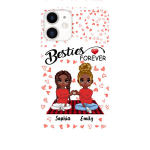 Personalized Besties Forever Phone Case Printed 22FEB-HC25