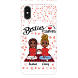 Personalized Besties Forever Phone Case Printed 22FEB-HC25