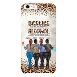 Personalized Besties Alcohol Phone Case Printed 22MAR-HC10