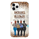 Personalized Besties Alcohol Phone Case Printed 22MAR-HC10