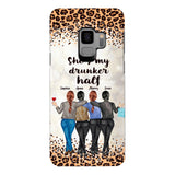 Personalized Besties Alcohol Phone Case Printed 22MAR-HC10