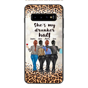 Personalized Besties Alcohol Phone Case Printed 22MAR-HC10