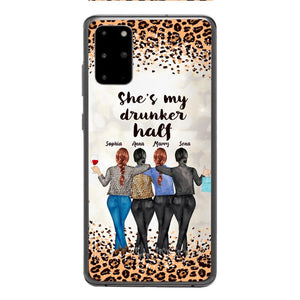 Personalized Besties Alcohol Phone Case Printed 22MAR-HC10