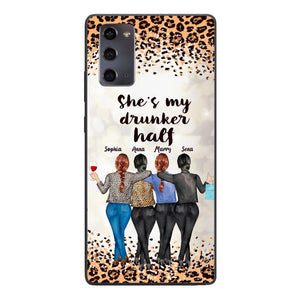 Personalized Besties Alcohol Phone Case Printed 22MAR-HC10