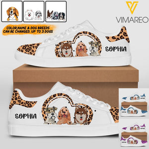 Personalized Dog Love Lowtop Shoes Printed 22MAR-DT14