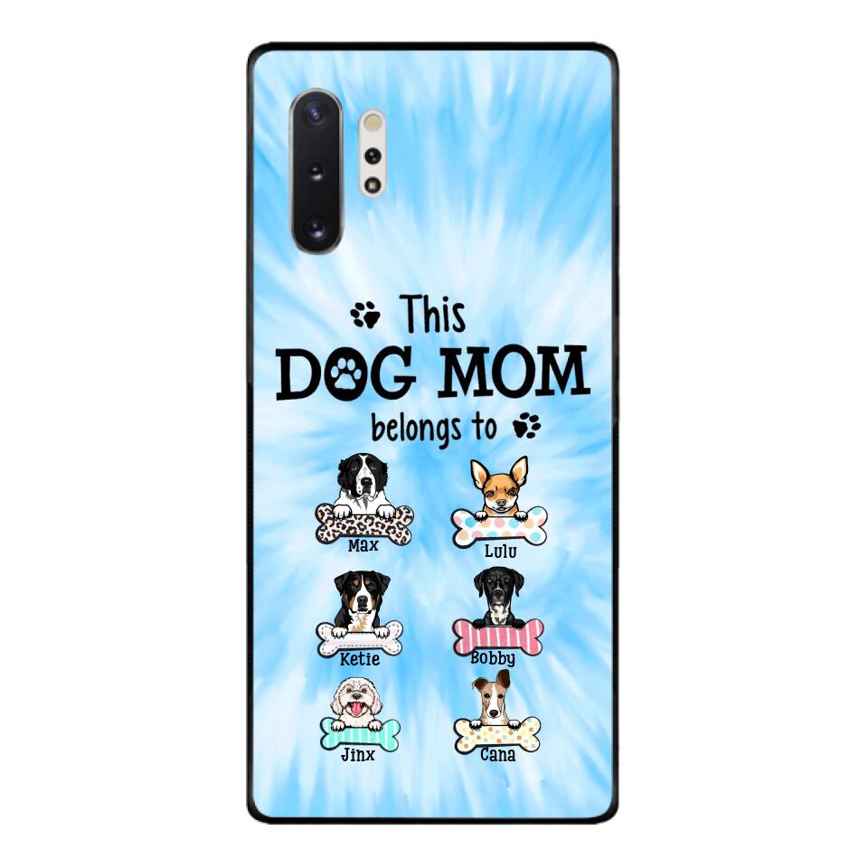 PERSONALIZED THIS DOG MOM BELONGS TO PHONECASE MTMQ1703