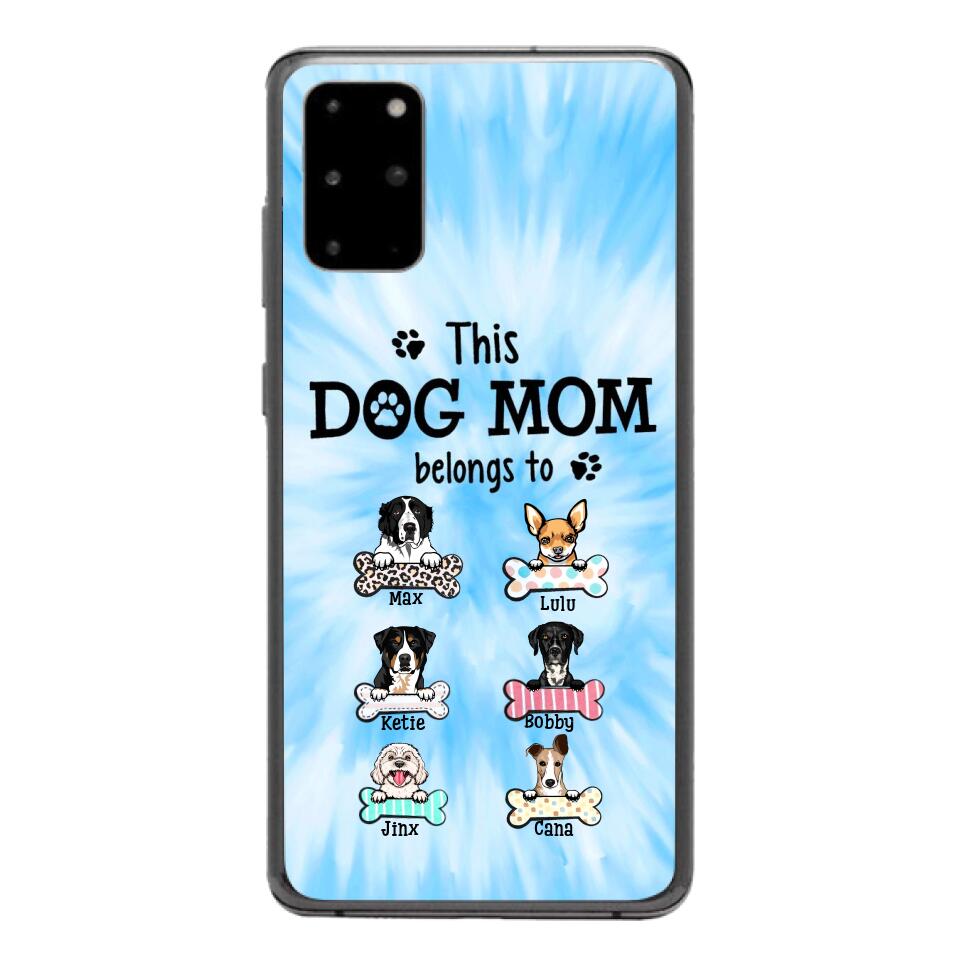 PERSONALIZED THIS DOG MOM BELONGS TO PHONECASE MTMQ1703