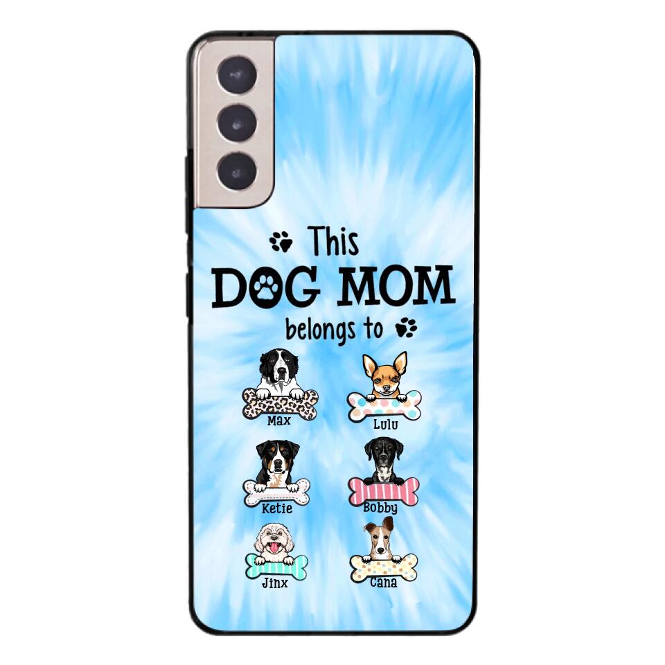 PERSONALIZED THIS DOG MOM BELONGS TO PHONECASE MTMQ1703