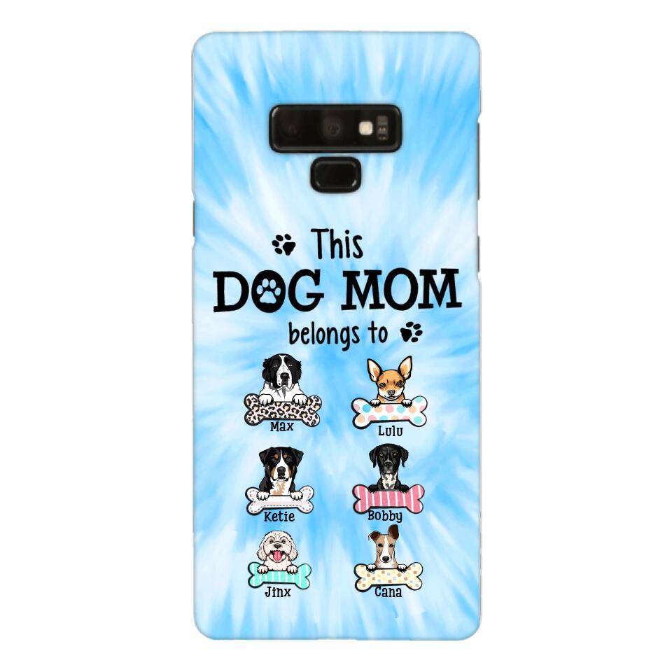 PERSONALIZED THIS DOG MOM BELONGS TO PHONECASE MTMQ1703