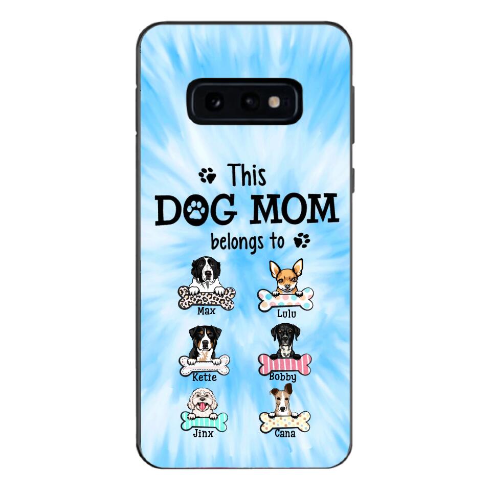 PERSONALIZED THIS DOG MOM BELONGS TO PHONECASE MTMQ1703