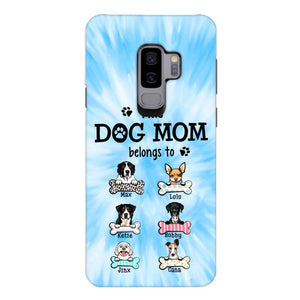 PERSONALIZED THIS DOG MOM BELONGS TO PHONECASE MTMQ1703