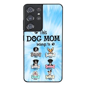 PERSONALIZED THIS DOG MOM BELONGS TO PHONECASE MTMQ1703