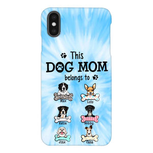 PERSONALIZED THIS DOG MOM BELONGS TO PHONECASE MTMQ1703