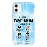 PERSONALIZED THIS DOG MOM BELONGS TO PHONECASE MTMQ1703