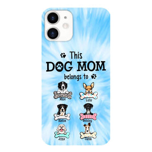 PERSONALIZED THIS DOG MOM BELONGS TO PHONECASE MTMQ1703