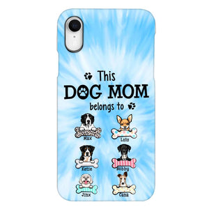 PERSONALIZED THIS DOG MOM BELONGS TO PHONECASE MTMQ1703