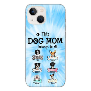 PERSONALIZED THIS DOG MOM BELONGS TO PHONECASE MTMQ1703